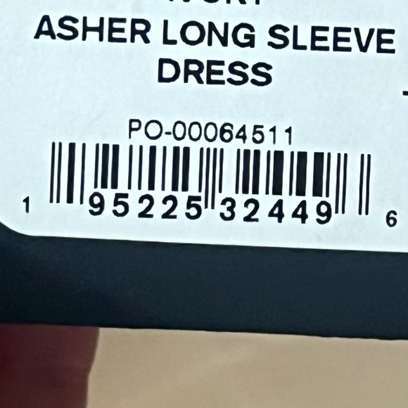 Rag & Bone Ivory White Long Sleeve Knit Sweater Dress Size L - Picture 12 of 13